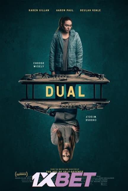 poster of Dual (2022) Telugu [Voice Over] Dubbed CAMRip